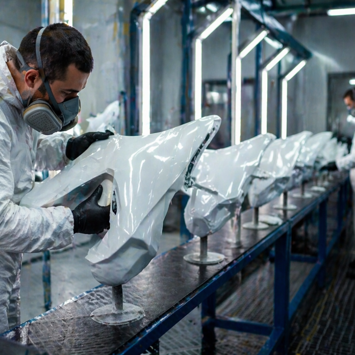 Especialistas en Pintura Líquida Industrial de Alta Gama para Piezas de Plástico